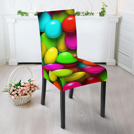 Candy Pattern Print Design CA03 Dining Chair Slipcover-JORJUNE.COM