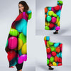 Candy Pattern Print Design CA03 Hooded Blanket-JORJUNE.COM