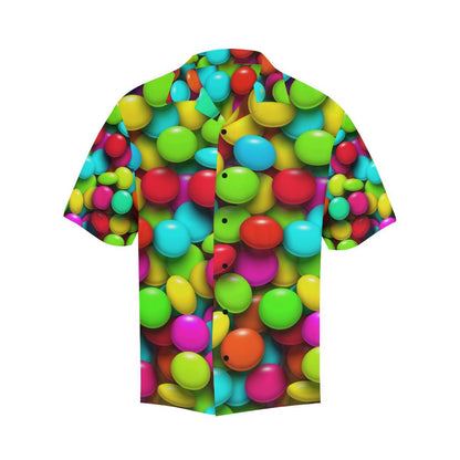 Candy Pattern Print Design CA03 Men Hawaiian Shirt-JorJune