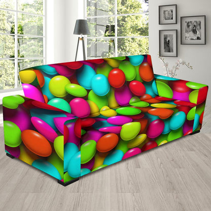 Candy Pattern Print Design CA03 Sofa Slipcover-JORJUNE.COM