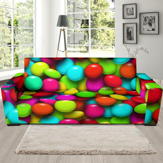 Candy Pattern Print Design CA03 Sofa Slipcover-JORJUNE.COM