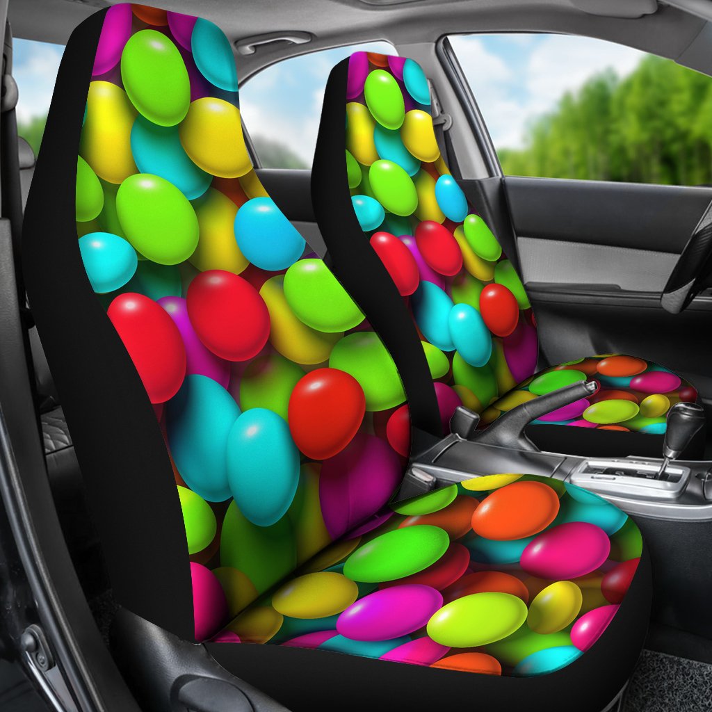 Candy Pattern Print Design CA03 Universal Fit Car Seat Covers
