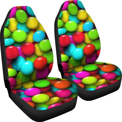 Candy Pattern Print Design CA03 Universal Fit Car Seat Covers