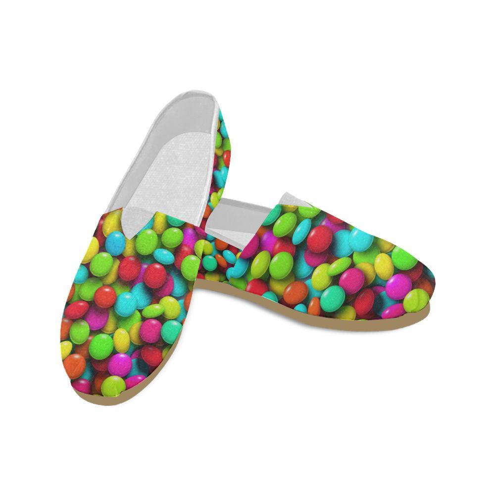 Candy Pattern Print Design CA03 Women Casual Shoes-JorJune.com