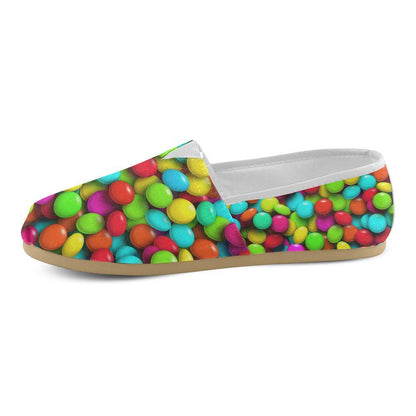 Candy Pattern Print Design CA03 Women Casual Shoes-JorJune.com