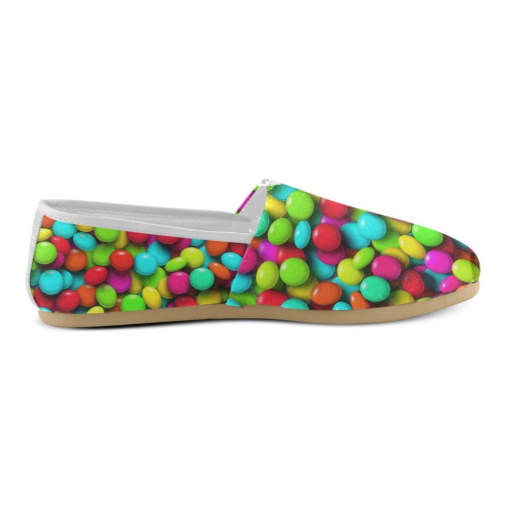 Candy Pattern Print Design CA03 Women Casual Shoes-JorJune.com