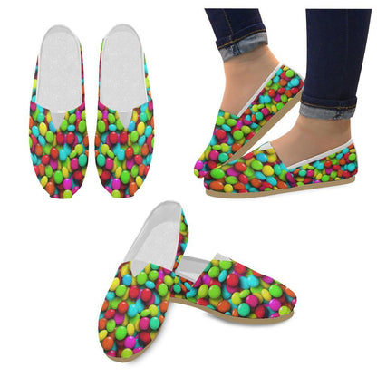 Candy Pattern Print Design CA03 Women Casual Shoes-JorJune.com