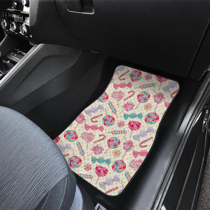 Candy Pattern Print Design CA04 Car Floor Mats-JorJune