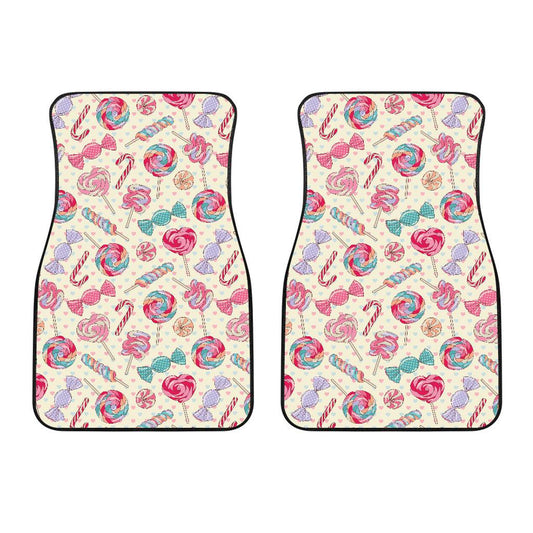 Candy Pattern Print Design CA04 Car Floor Mats-JorJune