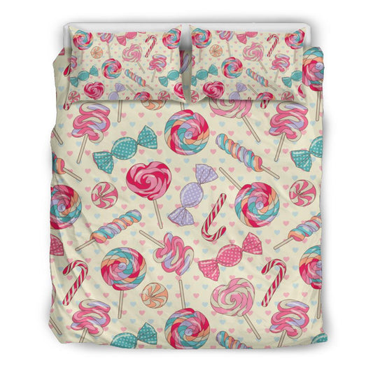 Candy Pattern Print Design CA04 Duvet Cover Bedding Set-JORJUNE.COM