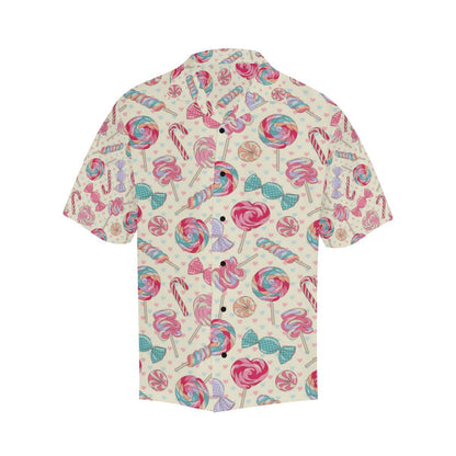 Candy Pattern Print Design CA04 Men Hawaiian Shirt-JorJune