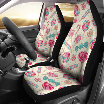 Candy Pattern Print Design CA04 Universal Fit Car Seat Covers