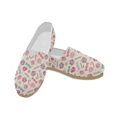Candy Pattern Print Design CA04 Women Casual Shoes-JorJune.com