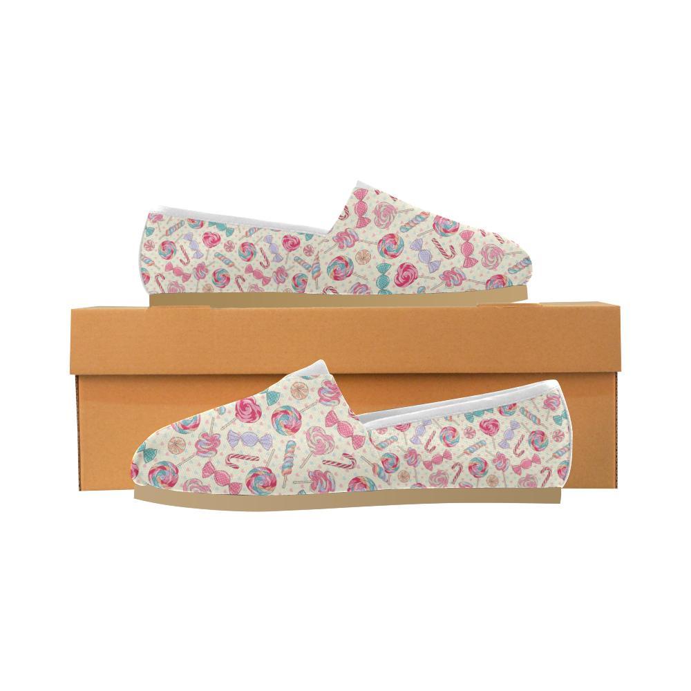 Candy Pattern Print Design CA04 Women Casual Shoes-JorJune.com