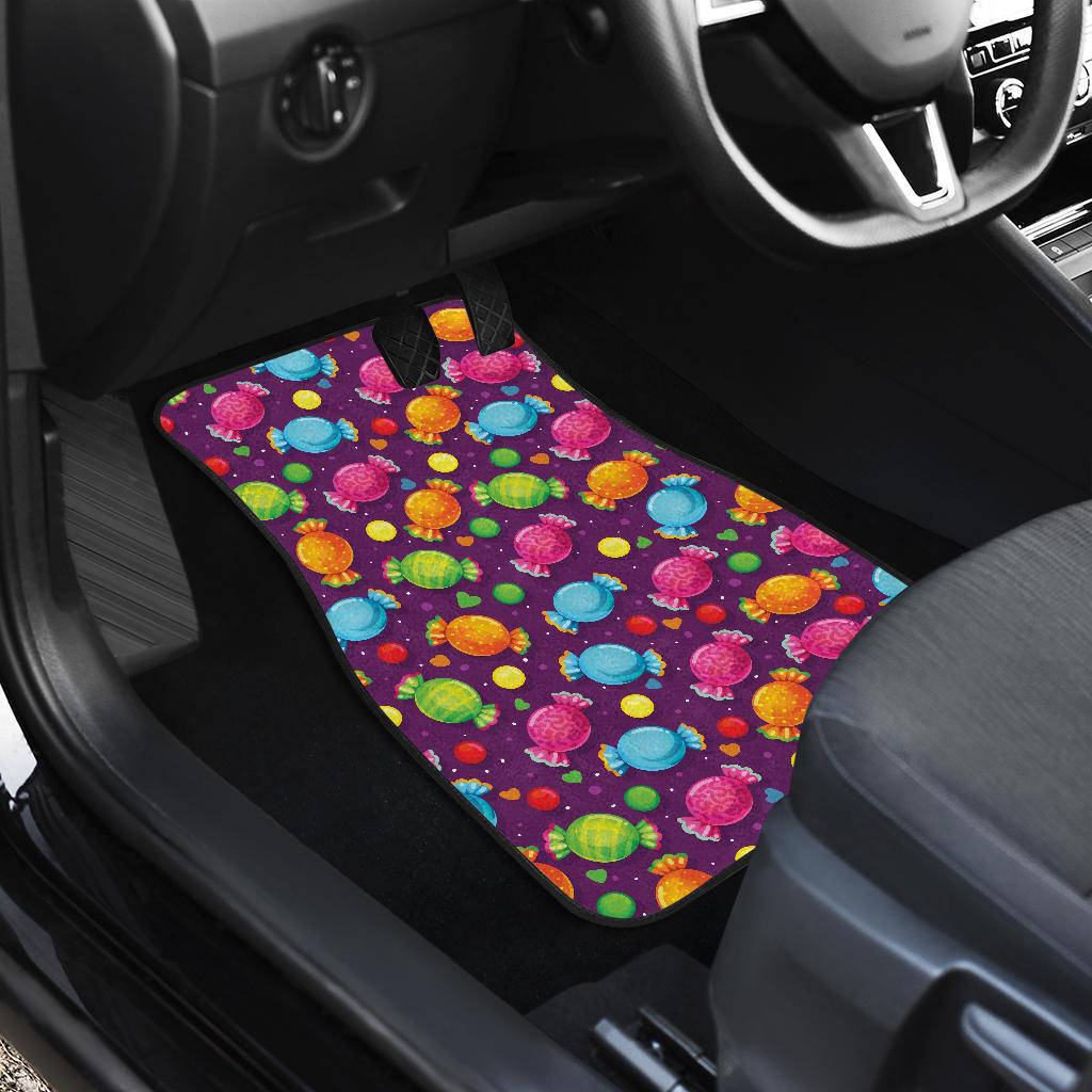 Candy Pattern Print Design CA05 Car Floor Mats-JorJune