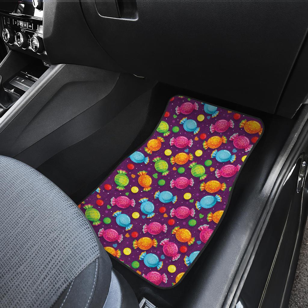 Candy Pattern Print Design CA05 Car Floor Mats-JorJune