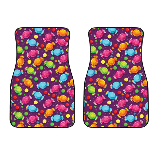Candy Pattern Print Design CA05 Car Floor Mats-JorJune