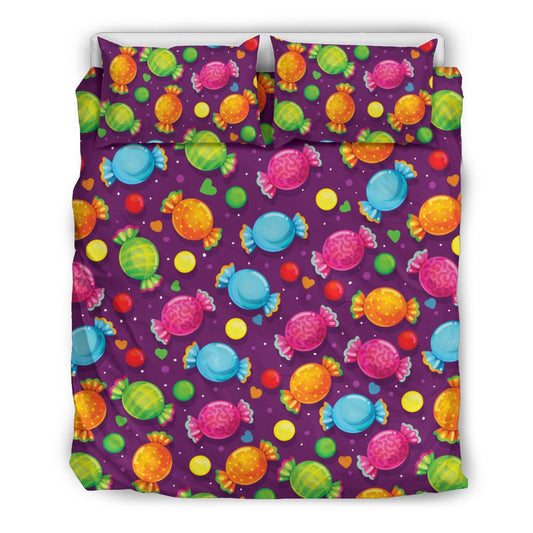 Candy Pattern Print Design CA05 Duvet Cover Bedding Set-JORJUNE.COM