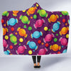 Candy Pattern Print Design CA05 Hooded Blanket-JORJUNE.COM