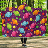 Candy Pattern Print Design CA05 Hooded Blanket-JORJUNE.COM