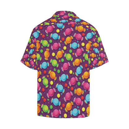 Candy Pattern Print Design CA05 Men Hawaiian Shirt-JorJune