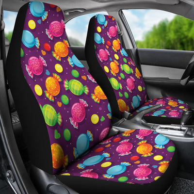 Candy Pattern Print Design CA05 Universal Fit Car Seat Covers