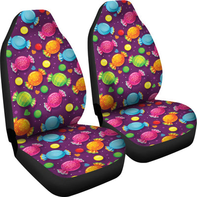 Candy Pattern Print Design CA05 Universal Fit Car Seat Covers