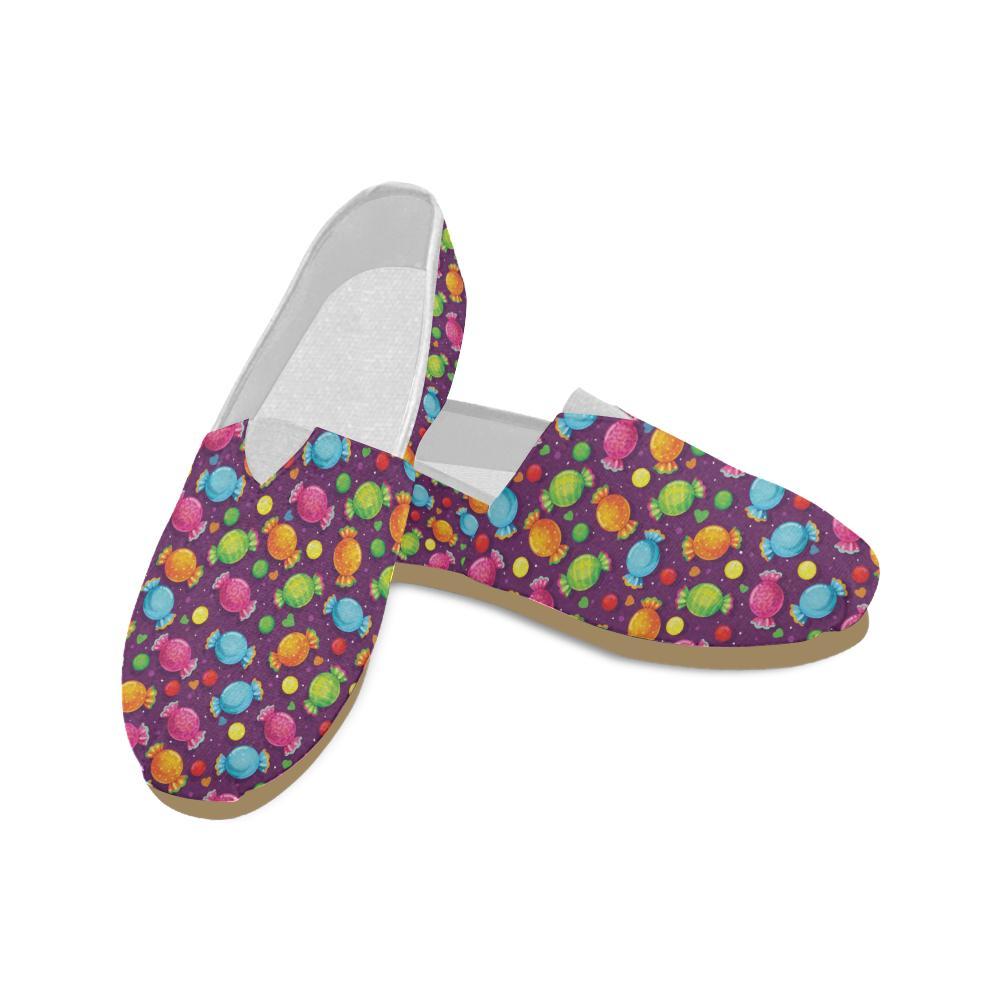 Candy Pattern Print Design CA05 Women Casual Shoes-JorJune.com