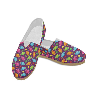 Candy Pattern Print Design CA05 Women Casual Shoes-JorJune.com