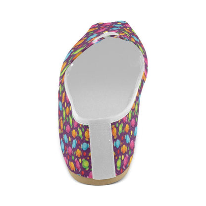 Candy Pattern Print Design CA05 Women Casual Shoes-JorJune.com