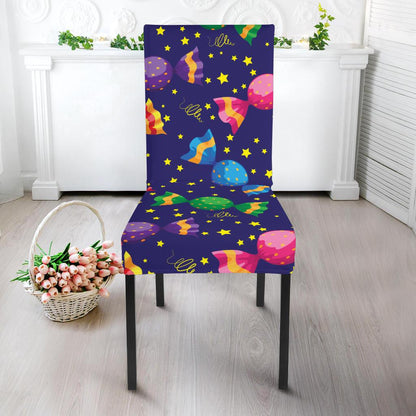 Candy Pattern Print Design CA06 Dining Chair Slipcover-JORJUNE.COM