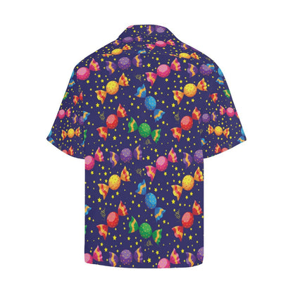 Candy Pattern Print Design CA06 Men Hawaiian Shirt-JorJune