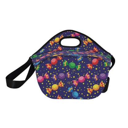 Candy Pattern Print Design CA06 Neoprene Lunch Bag-JorJune