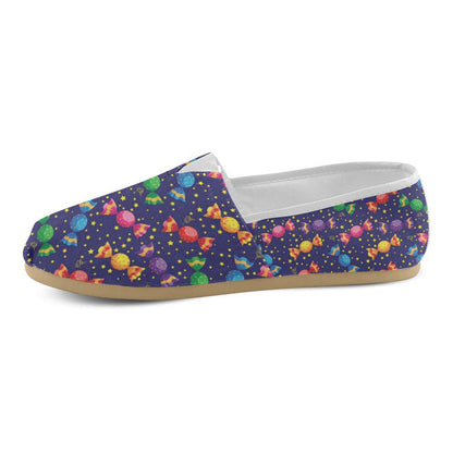 Candy Pattern Print Design CA06 Women Casual Shoes-JorJune.com