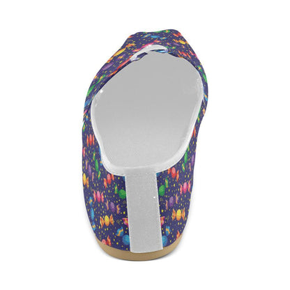 Candy Pattern Print Design CA06 Women Casual Shoes-JorJune.com