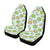 Cantaloupe Pattern Print Design 02 Car Seat Covers (Set of 2)-JORJUNE.COM