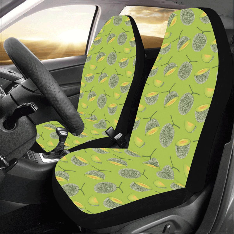 Cantaloupe Pattern Print Design 03 Car Seat Covers (Set of 2)-JORJUNE.COM