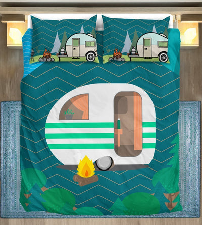 Caravan Camper Duvet Cover Bedding Set