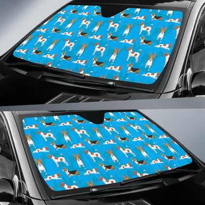 Cardigan Welsh Corgis Pattern Print Design 01 Car Sun Shade-JORJUNE.COM