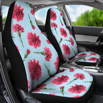 Carnations Pattern Print Design CN01 Universal Fit Car Seat Covers