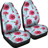 Carnations Pattern Print Design CN01 Universal Fit Car Seat Covers