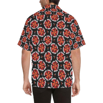 Carnations Pattern Print Design CN03 Men Hawaiian Shirt-JorJune