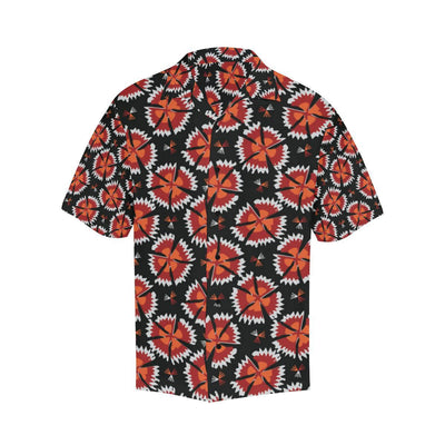 Carnations Pattern Print Design CN03 Men Hawaiian Shirt-JorJune