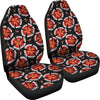 Carnations Pattern Print Design CN03 Universal Fit Car Seat Covers