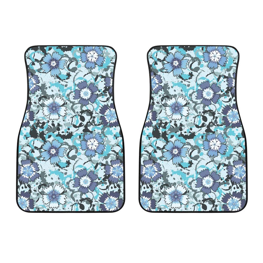 Carnations Pattern Print Design CN04 Car Floor Mats-JorJune