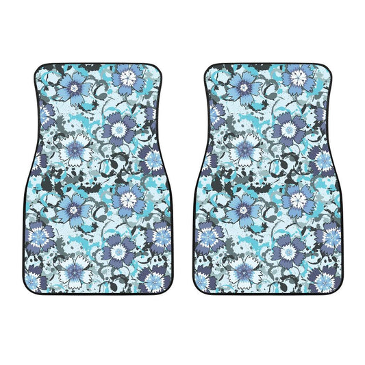 Carnations Pattern Print Design CN04 Car Floor Mats-JorJune