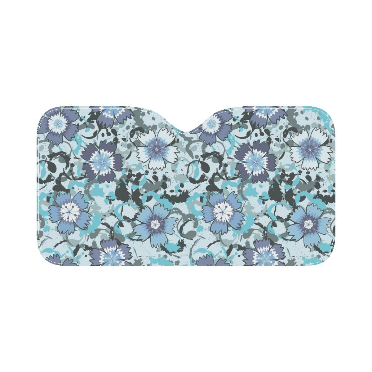 Carnations Pattern Print Design CN04 Car Sun Shade-JorJune