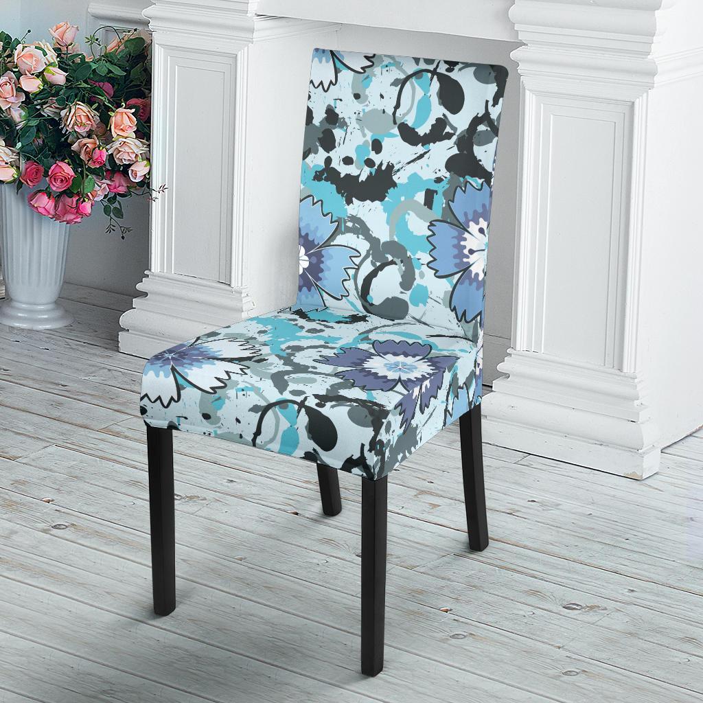 Carnations Pattern Print Design CN04 Dining Chair Slipcover-JORJUNE.COM