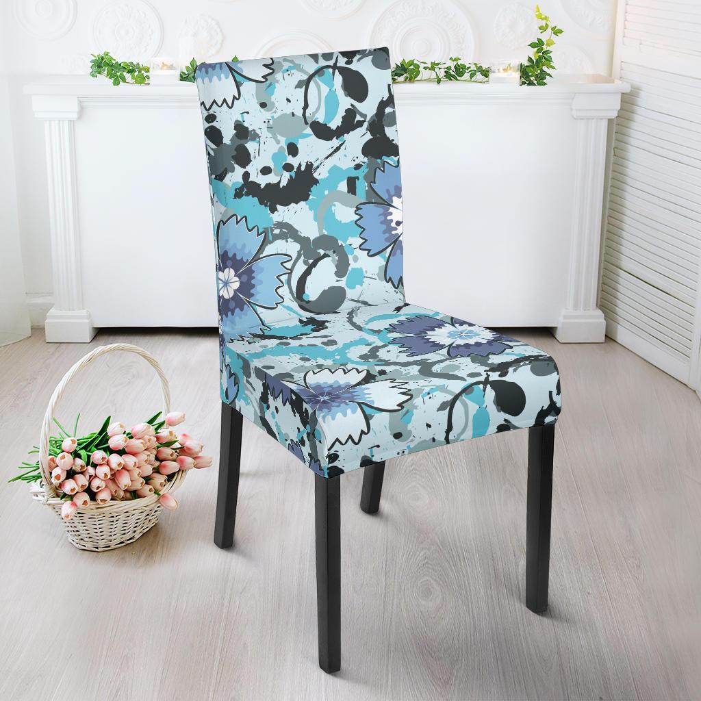 Carnations Pattern Print Design CN04 Dining Chair Slipcover-JORJUNE.COM