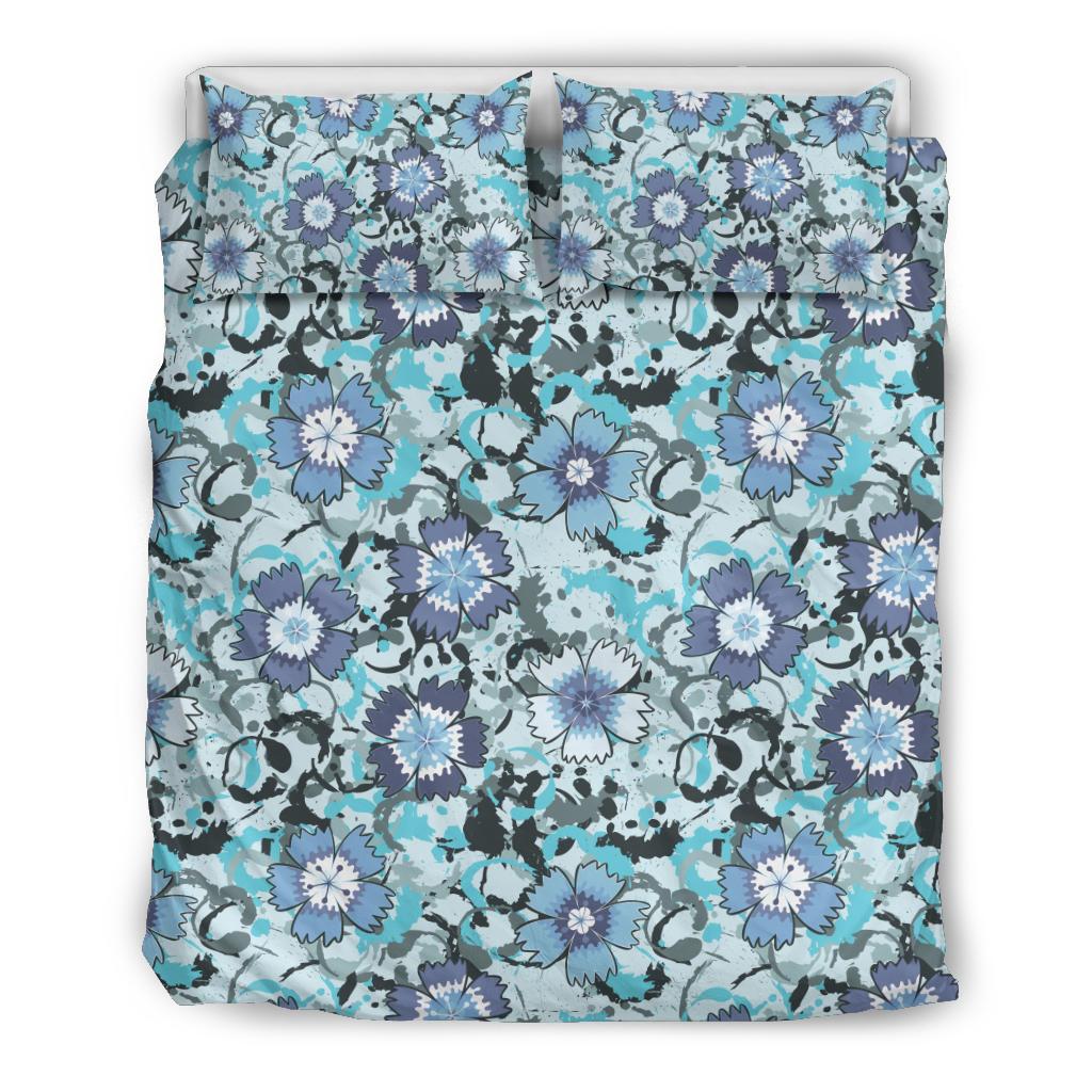 Carnations Pattern Print Design CN04 Duvet Cover Bedding Set-JORJUNE.COM